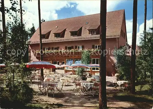 Rummelsberg Hospitz und Freizeitenheim mit Terrasse  Kat. Schwarzenbruck