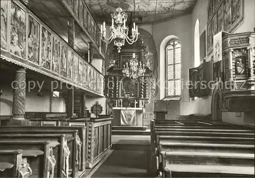 Reinhardtsdorf Bad Schandau Bauernkirche Kat. Reinhardtsdorf Schoena