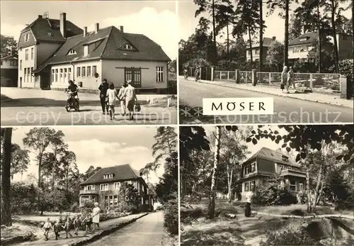 Moeser Bahnhof Friedrich Ebert Strasse Kinderheim Schwestern Feierabendheim Kat. Moeser