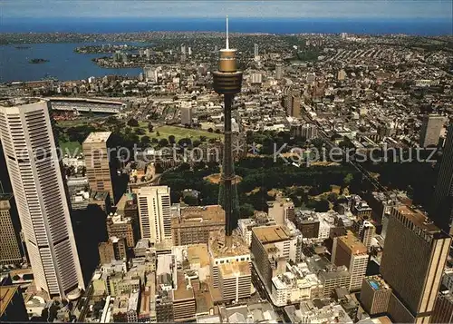 Sidney Skyline Sidney Tower Eastern Suburbs Pacific Ocean 