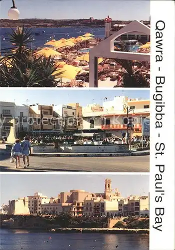 St Pauls Bay Qawra Teilansichten / Malta /