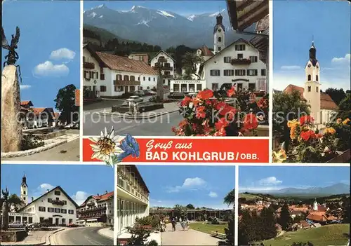 Bad Kohlgrub Stadtansichten  Kat. Bad Kohlgrub