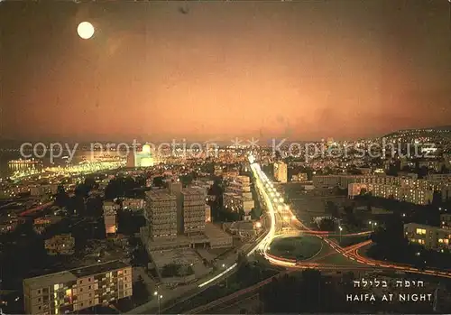 Haifa at night Kat. Haifa