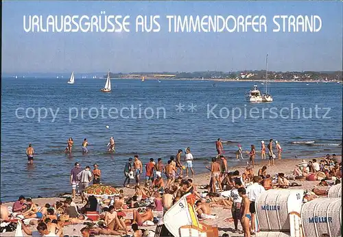 Timmendorfer Strand Strandpartie Brodtener Steilufer Kat. Timmendorfer Strand