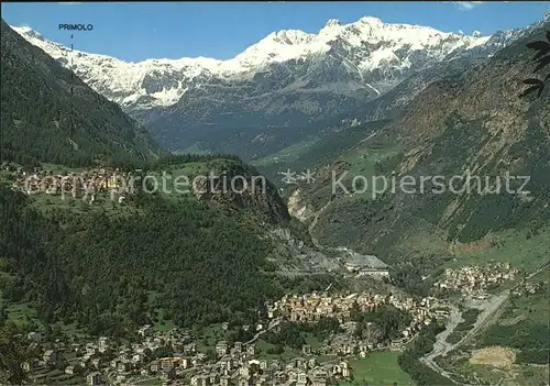 Chiesa Valmalenco Panorama  Kat. Sondrio