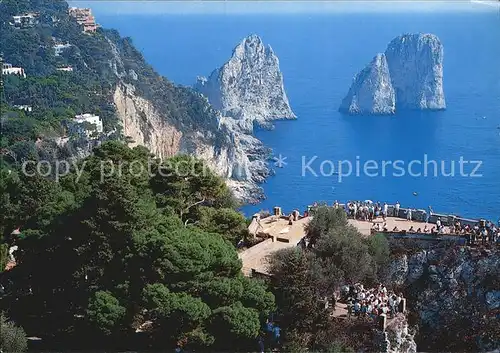 Capri Panorama e Faraglioni Kat. Golfo di Napoli