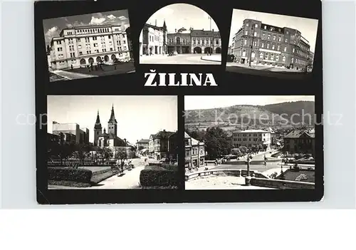 Zilina Orts und Teilansichten Kat. Zilina