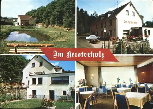 Hemmelzen Gasthaus-Pension Im Meisterholz / Hemmelzen /Altenkirchen Westerwald LKR