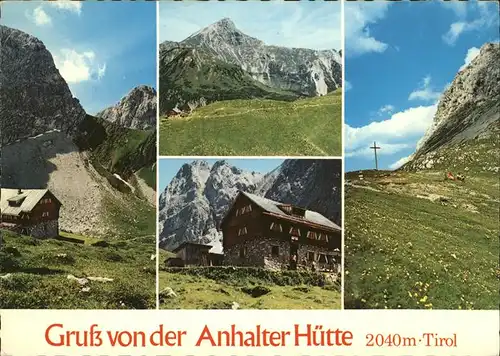 Anhalter Huette  / Namlos Lechtaler Alpen /