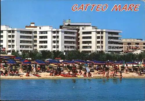 Gatteo A Mare Strand Hotels Kat. Italien