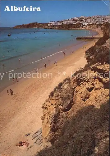 Albufeira Strand Panorama Kat. Albufeira