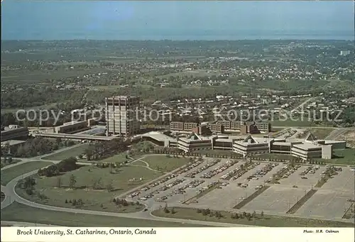Ontario Canada Brock University Fliegeraufnahme Kat. Kanada