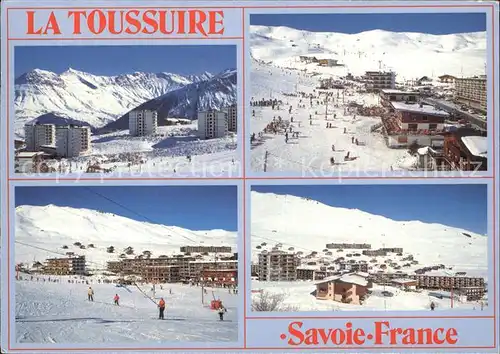 Fontcouverte la Toussuire Panorama Skigebiet 