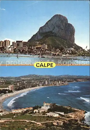 Calpe Vistas parcial Kat. Alicante