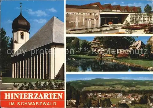 Hinterzarten Kirche Kat. Hinterzarten