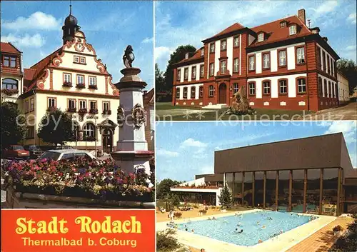 Rodach Coburg Thermalbad  Kat. Bad Rodach