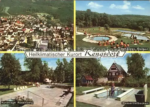 Rengsdorf Freibad Wassertretbecken Kuranlage Rosenberg Kat. Rengsdorf