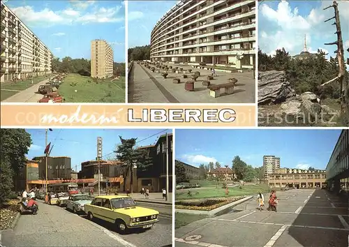 Liberec Stadtansichten Kat. Liberec