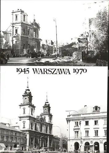 Warszawa Kosciol Swietego Krzyza  Kat. Warschau Polen