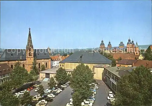 Aschaffenburg Main Muttergottes Pfarrkirche Stadttheater Kat. Aschaffenburg