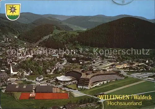 Willingen Sauerland Luftaufnahme Kat. Willingen (Upland)