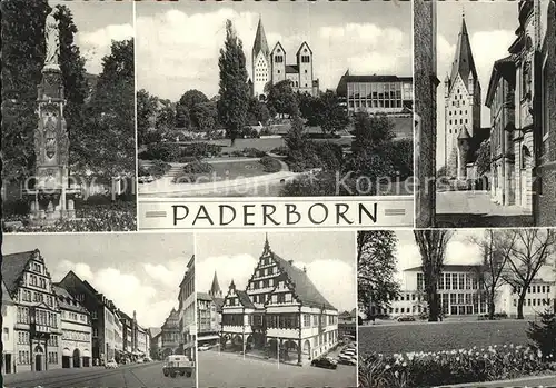 Paderborn Teilansichten Kat. Paderborn