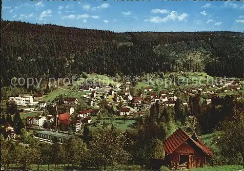 Wildbad Schwarzwald Panorama Kat. Bad Wildbad