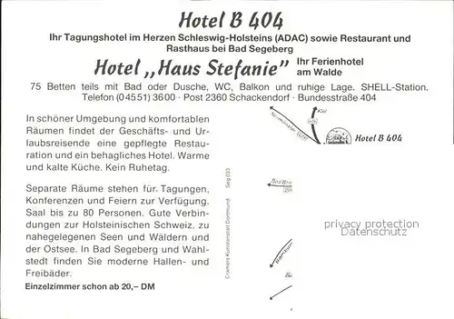 Bad Segeberg Hotel Haus Stefanie Kat. Bad Segeberg