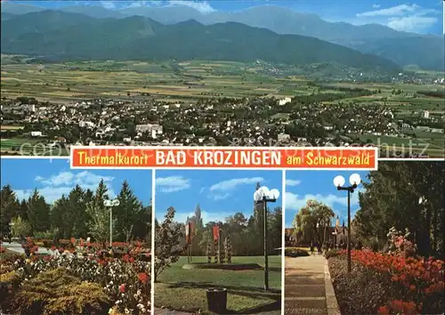 Bad Krozingen Panorama Parkanlagen Kat. Bad Krozingen