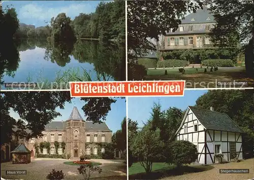 Leichlingen Rheinland Am Hasensprung Schloss Eicherhof Haus Vorst Stegerhaeuschen Kat. Leichlingen (Rheinland)