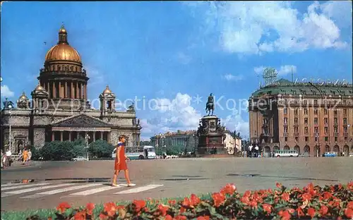 St Petersburg Leningrad Isaaksplatz 