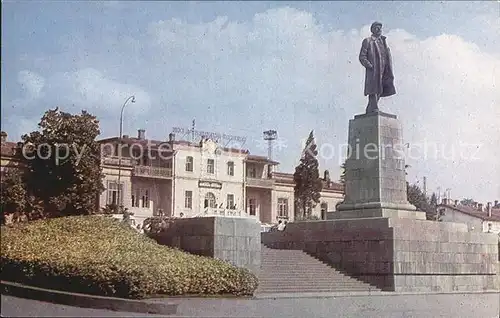 Kutaissi Bahnhofsplatz Lenindenkmal 