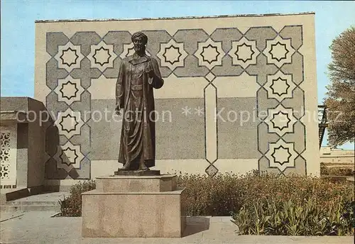 Buchara Denkmal Abu Ali ibn Sino Chaikali Kat. Buxoro