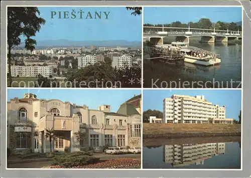 Piestany Brueckenpartie Kat. Piestany