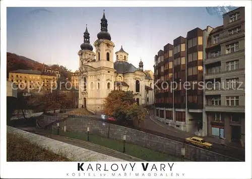 Karlovy Vary Kostel Maria Magdalena Kat. Karlovy Vary Karlsbad
