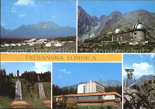 Vysoke Tatry Tatranska Lomnica Kat. Slowakische Republik