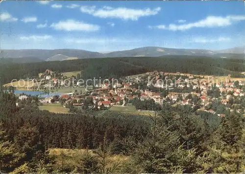 Hahnenklee Bockswiese Harz Panorama Kat. Goslar