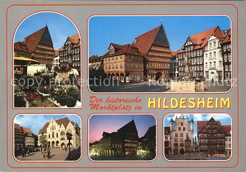 Hildesheim Marktplatz Kat. Hildesheim