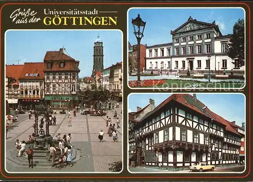 Goettingen Niedersachsen Marktplatz Kat. Goettingen