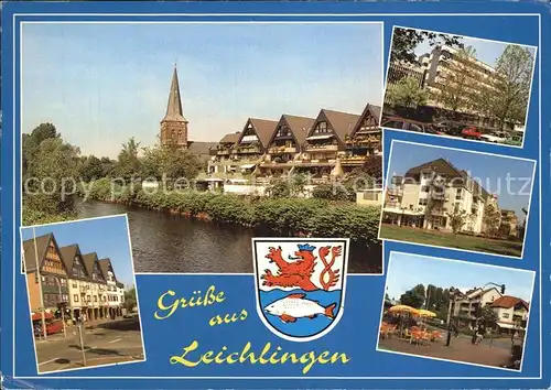 Leichlingen Rheinland Teilansichten Kat. Leichlingen (Rheinland)