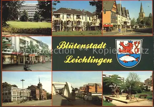 Leichlingen Rheinland Bruecke Spielplatz Kat. Leichlingen (Rheinland)
