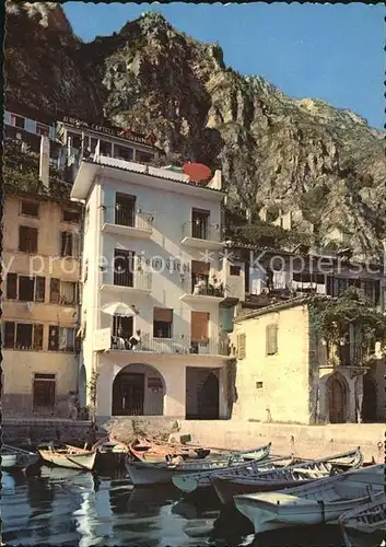 Limone del Garda Il vecchio Porto Hafen Hotel