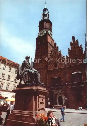 Wroclaw Rathaus Denkmal Kat. Wroclaw Breslau