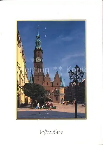 Wroclaw Rathaus Kat. Wroclaw Breslau