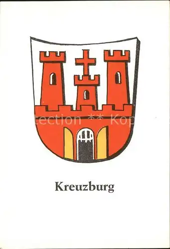 Kreuzburg Oberschlesien Wappen Kat. Kluczbork