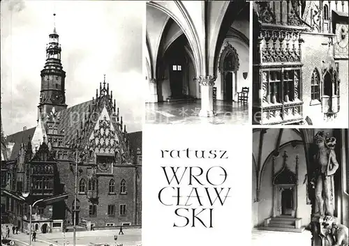 Wroclaw Rathaus Kat. Wroclaw Breslau