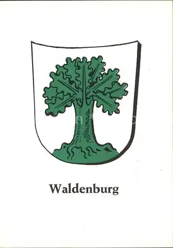 Waldenburg Schlesien Wappen Kat. Walbrzych