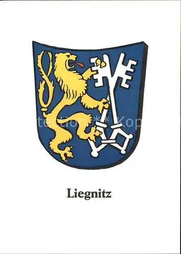 Liegnitz Legnica Wappen Kat. Niederschlesien