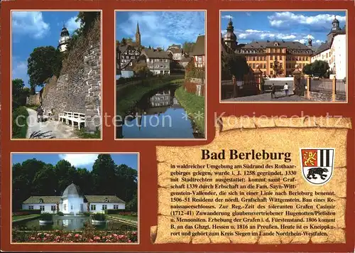 Bad Berleburg Schloss Park Kat. Bad Berleburg
