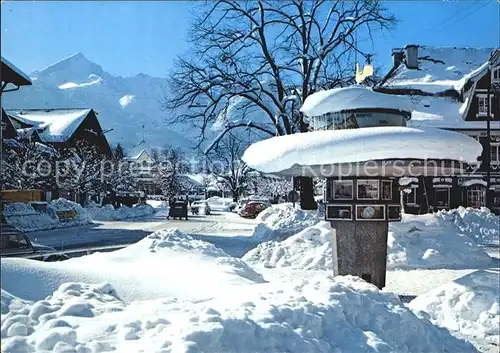 Garmisch Partenkirchen Winterlandschaft Kat. Garmisch Partenkirchen